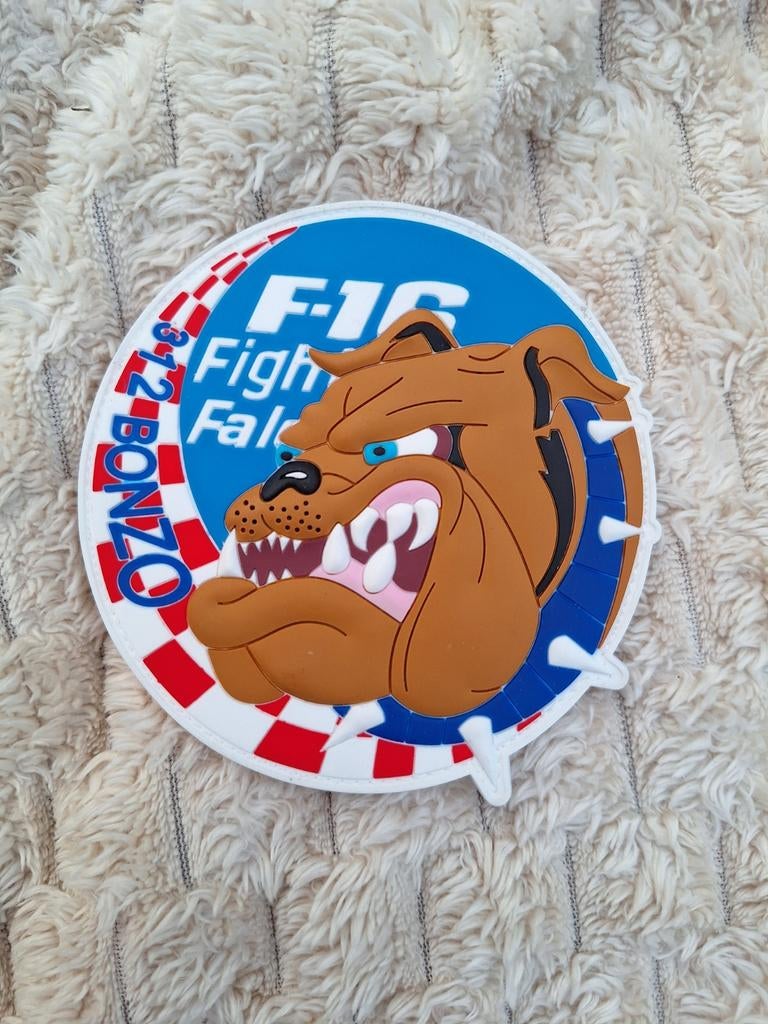 Klu embleem, Verzamelen, Ophalen of Verzenden, Luchtmacht, Nederland, Embleem of Badge