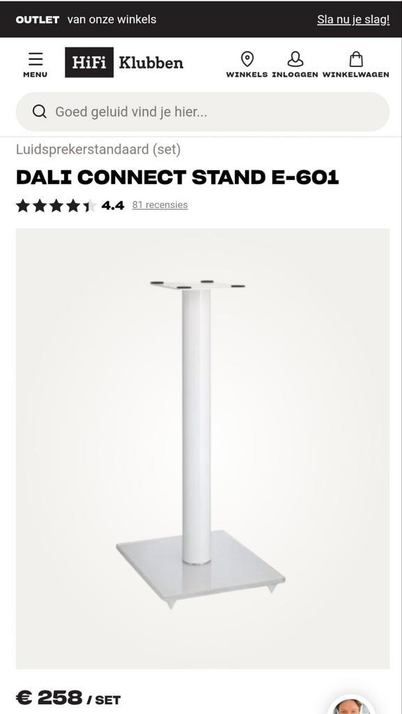 Dahli connect vloerstandaard voor luidspreker, Audio, Tv en Foto, Luidsprekers, Overige typen, Minder dan 60 watt, Overige merken