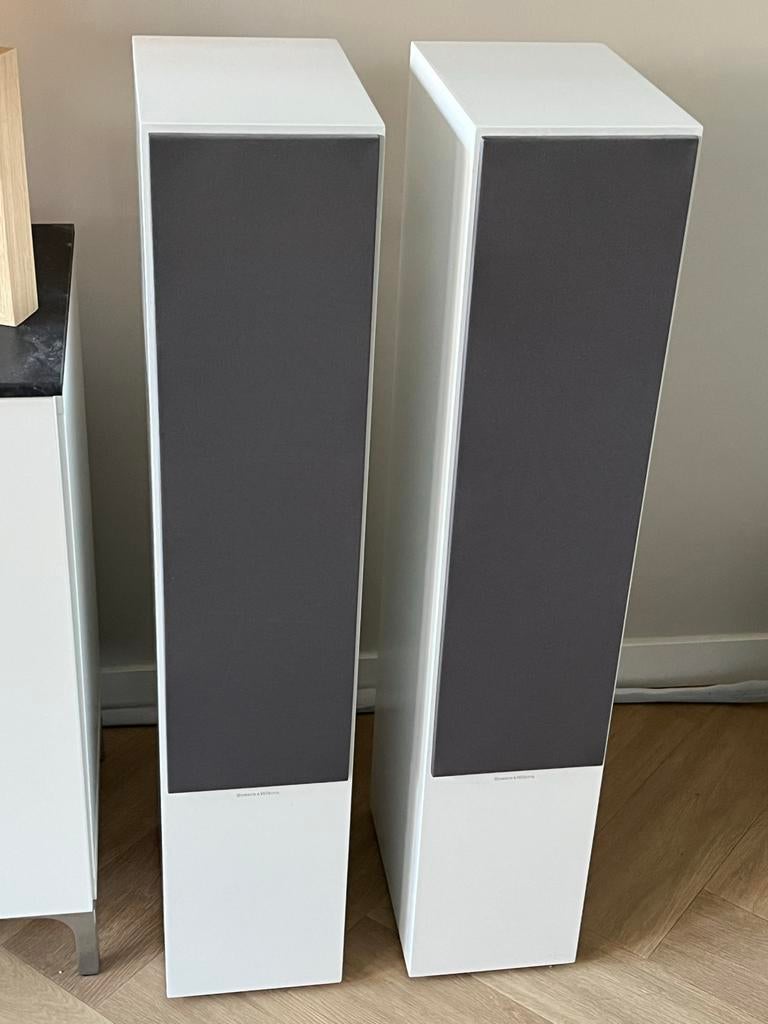 B&W CM9 S2 (Wit) - Set van 2, Ophalen, Zo goed als nieuw, Bowers & Wilkins (B&W), 120 watt of meer