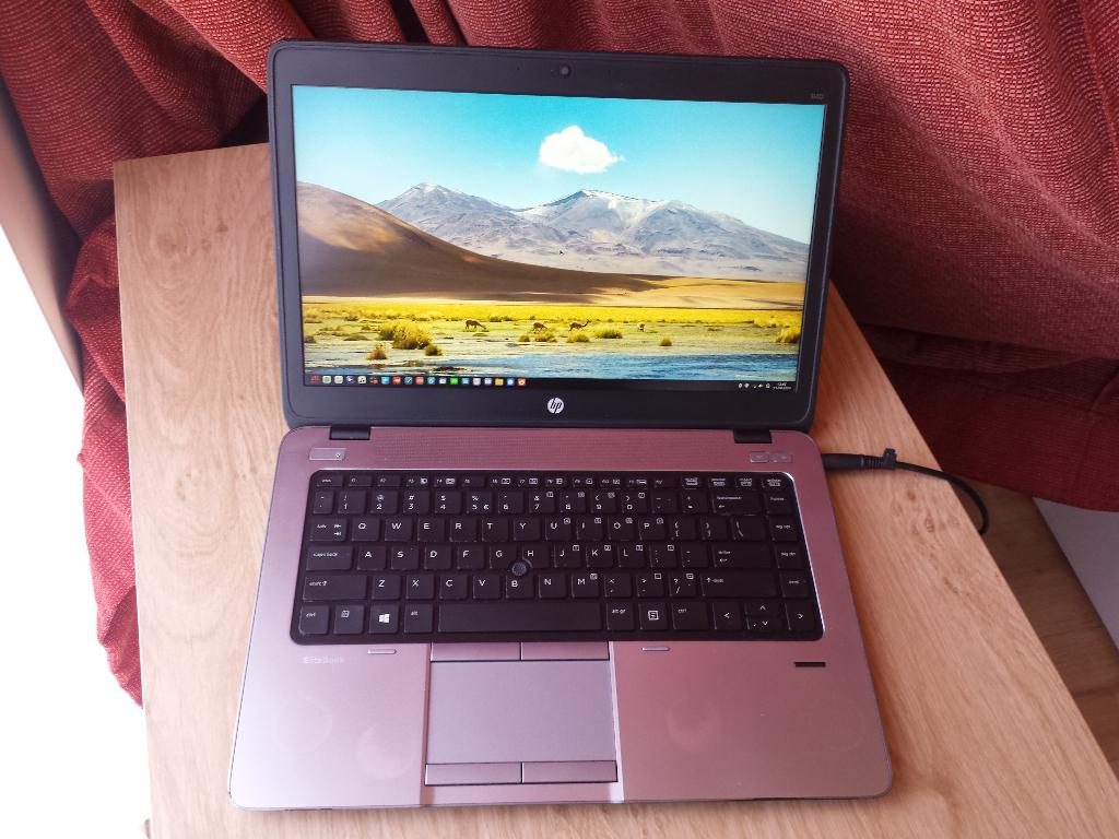 HP Elitebook 840 i7 SSD 128-1000 Gb Linux Mint, Gebruikt, 2 tot 3 Ghz, Qwerty, Verzenden