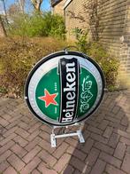 Heineken uithangbord met elektra, Ophalen of Verzenden, Gebruikt, Lichtbak of (neon) lamp