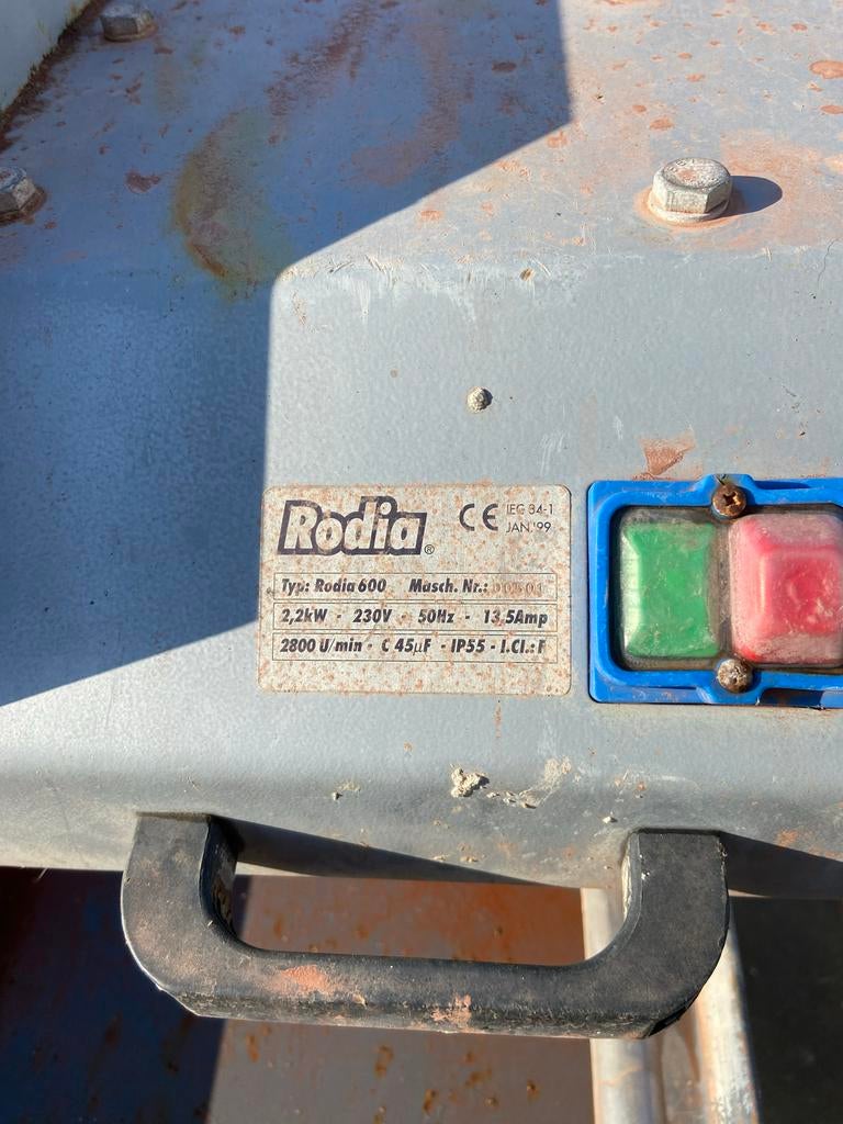 Rodio 600 waterzaag voor tegels - opknapper, Ophalen of Verzenden, Gebruikt, 1200 watt of meer, Overige typen
