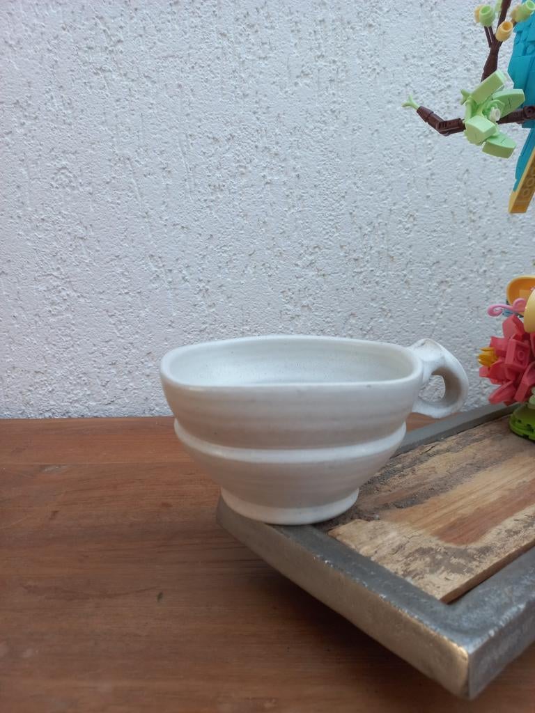 Leuke bloempot. Test. Vintage. Keramiek, Ophalen of Verzenden