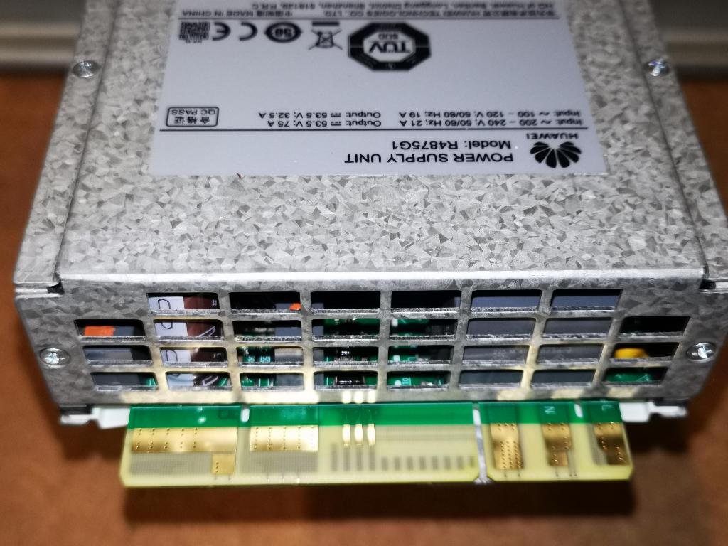 Voeding Huawei R4875G1 4000W 48V als nieuw, Verzenden, Zo goed als nieuw, Zender