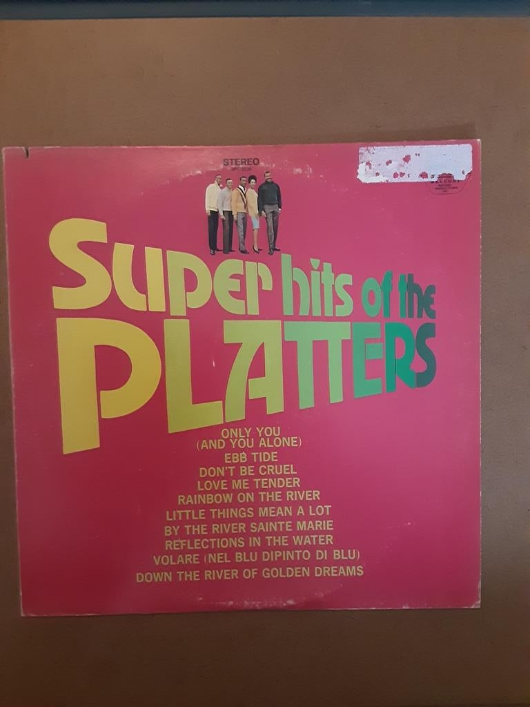 The Platters  Super Hits Of, Ophalen of Verzenden, Gebruikt