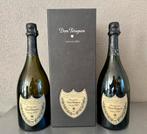 Dom Pérignon Vintage 2003 & 2004 Champagne - 2 flessen, Ophalen of Verzenden, Zo goed als nieuw, Frankrijk, Champagne
