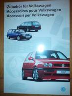 Volkswagen accessoire brochure folder Golf Cabriolet Corrado, Ophalen of Verzenden, Nieuw, Volkswagen