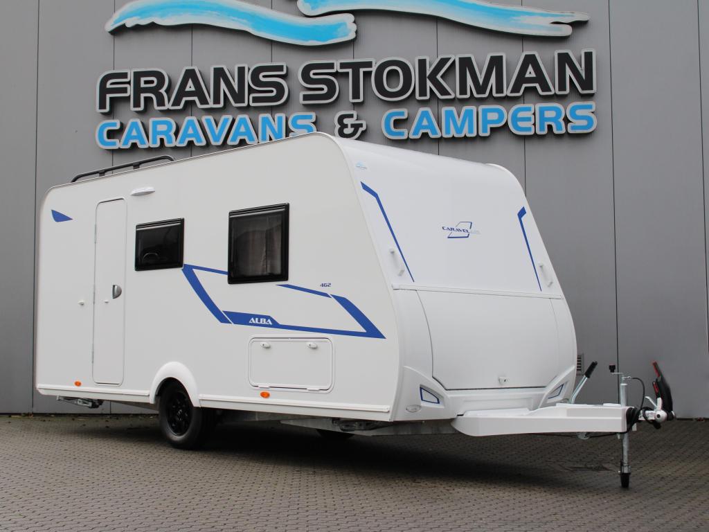 Caravelair Alba 487 -NIEUW 2026-, Caravans en Kamperen, Caravans, Dwarsbed, Bedrijf, Treinzit, 5 tot 6 meter