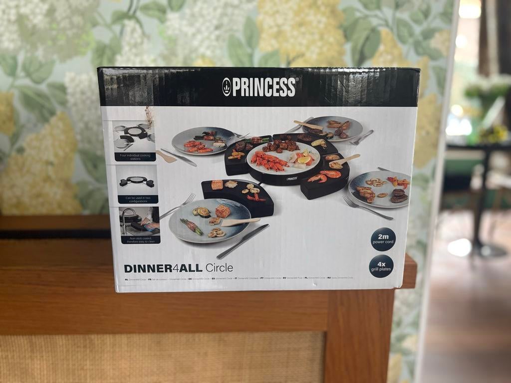 Princess Dinner4All Circle Gourmetset 4 personen, Ophalen of Verzenden, Nieuw, 4 t/m 7 personen