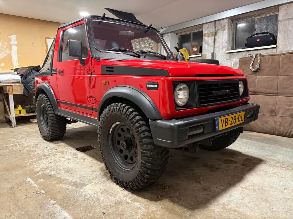 Suzuki Samurai 1988 unieke staat, 64 pk, 4 cilinders, Origineel Nederlands, 442 kg