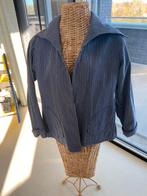 Grappig gestreept spijkerjasje maat 2, Ophalen of Verzenden, Zo goed als nieuw, Maat 42/44 (L), Blauw