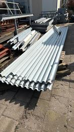 Stalen damwand dakplaten 610 lang 90 breedt | ca 50 m2, Gebruikt, Overige kleuren, 15 m² of meer, Metaal