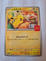 Pikachu (020/M-P) McDonalds Promo Japanse kaart, Ophalen of Verzenden