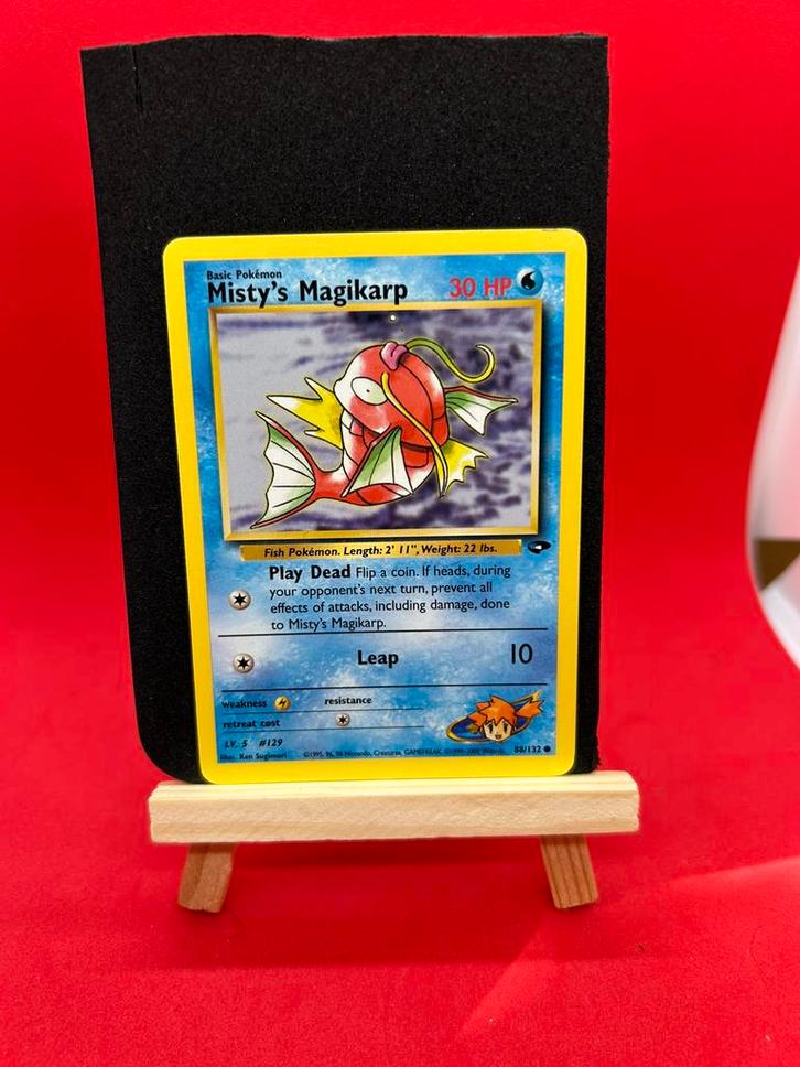 Pokémon Gym Challenge – Misty’s Magikarp 88/132, Hobby en Vrije tijd, Verzamelkaartspellen | Pokémon, Zo goed als nieuw, Ophalen of Verzenden