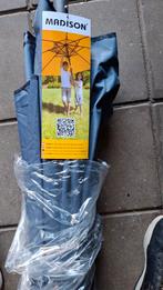 Madison parasol Delos luxe safier blue 2x3m, Tuin en Terras, Parasols, Ophalen, Verstelbaar, Nieuw, 2 tot 3 meter