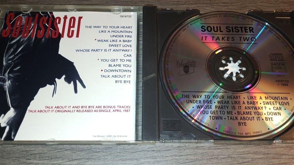 Soulsister - It Takes Two, Cd's en Dvd's, Ophalen of Verzenden, Zo goed als nieuw
