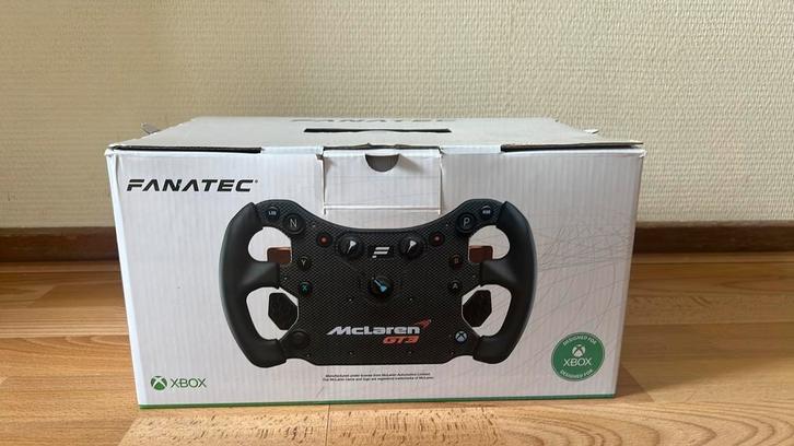 FANATEC McLaren GT3 stuur + QR1, Computers en Software, Joysticks, Nieuw, Ophalen of Verzenden
