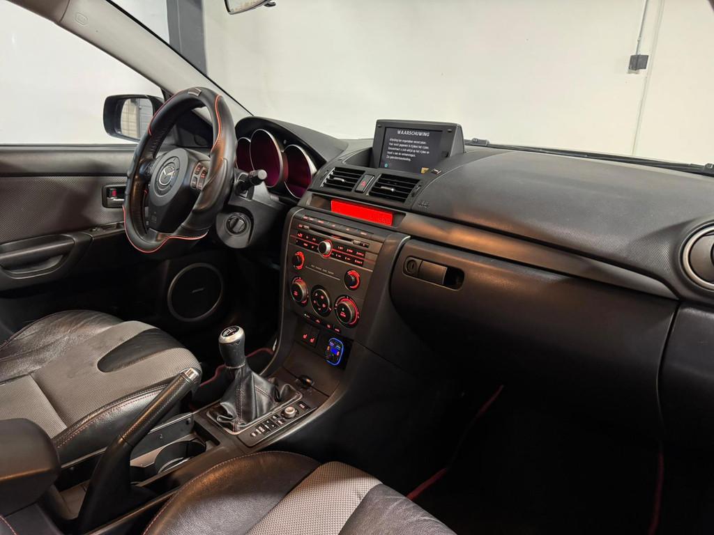 Mazda 3 2.3 Turbo MPS, Auto's, Mazda, Gebruikt, Zwart, 4 cilinders, Handgeschakeld
