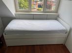 Ikea SLAKT bed met onderbed en opberger (90*200 cm),, Ophalen, Gebruikt, 90 cm, Eenpersoons
