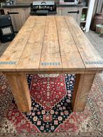 Steigerhouten tuintafel, Ophalen, Gebruikt, Rechthoekig, Hout