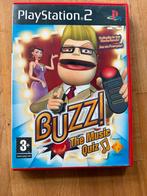 Buzz! The Music Quiz - PlayStation 2, Muziek, Eén computer, Ophalen of Verzenden, Zo goed als nieuw