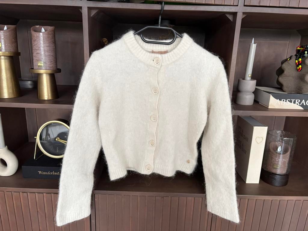 Josh V vest, Ophalen of Verzenden, Gedragen, Maat 34 (XS) of kleiner, Wit