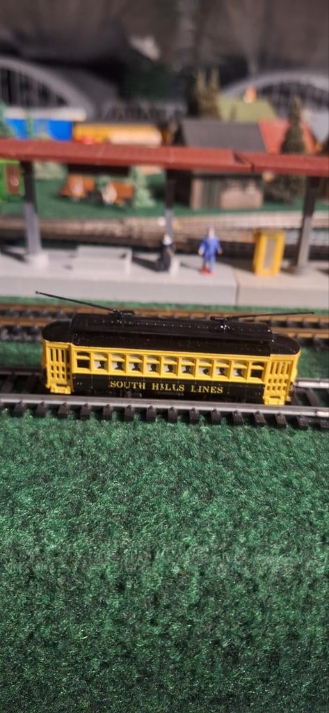 Bachmann Trolley Tram N Spoor ,nieuwstaat in OVP, Hobby en Vrije tijd, Modeltreinen | N-Spoor, Zo goed als nieuw, Locomotief, Gelijkstroom