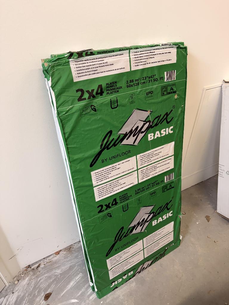 Jumpax Ondervloer, Ophalen, Overige materialen, 30 cm of meer, 50 tot 150 cm