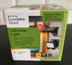 LED Solar Lamp met Bewegingssensor – Nieuw (2 stuks), Ophalen of Verzenden, Zo goed als nieuw