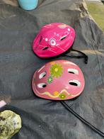2 Helmen roze fiets/skates meisje 4/6 jaar, Ophalen, Gebruikt, XS, Meisje