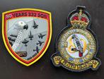 Setje 322 Squadron 80 jaar, Ophalen of Verzenden, Luchtmacht, Nederland, Embleem of Badge
