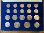 2 Complete Sets Zilveren Munten Koningin Juliana (1948-1980), Postzegels en Munten, Munten | Nederland, Koningin Juliana, Setje