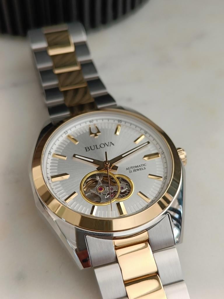 Bulova Surveyor 98A284 Miyota Automatic, Staal, Polshorloge, Bulova, 1960 of later