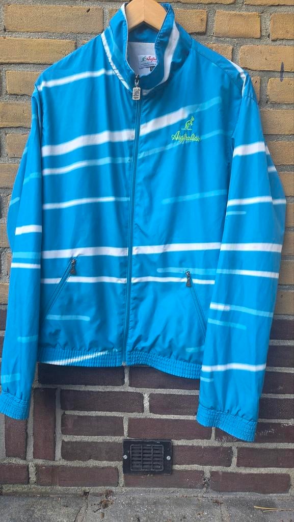 Felblauw Australian jasje, Kleding | Heren, Ophalen of Verzenden, Gedragen, Maat 52/54 (L)