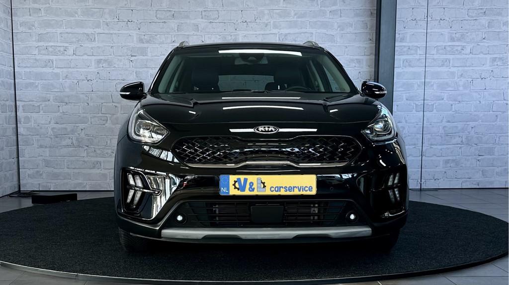 Kia Niro 1.6 GDi PHEV ExecutiveLine / Stoel/stuurverwr / ACC, Auto's, Kia, 77 km/l, Gebruikt, Zwart, Leder