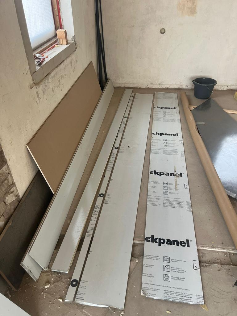 Rockpanel platen wit 6mm, Ophalen, Nieuw, Overige materialen, Minder dan 20 mm