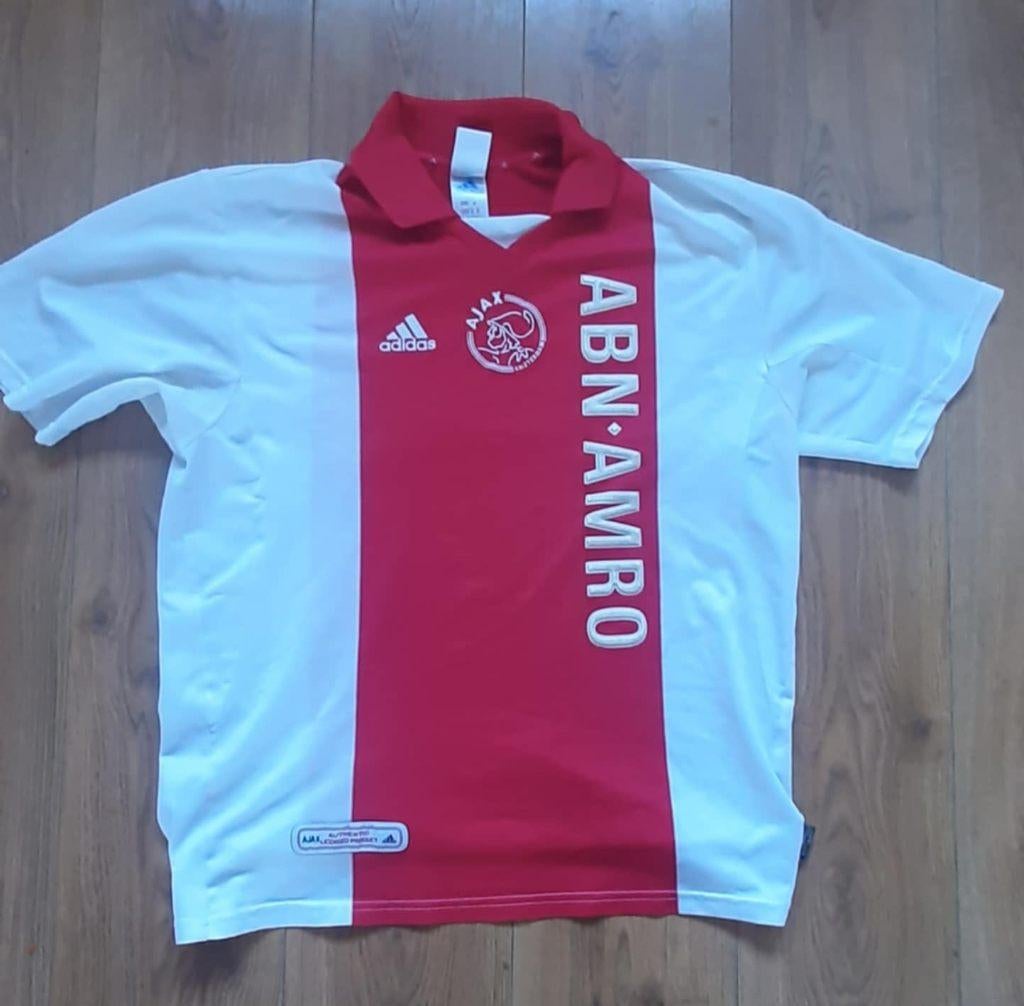 Ajax thuisshirt 2002/2003 maat L, Verzamelen, Sportartikelen en Voetbal, Ophalen of Verzenden, Zo goed als nieuw, Ajax, Shirt