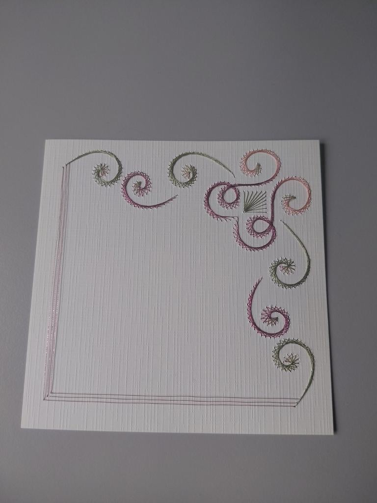 Opleg kaart - borduur  - nr 85, Ophalen of Verzenden, Nieuw, Overige thema's