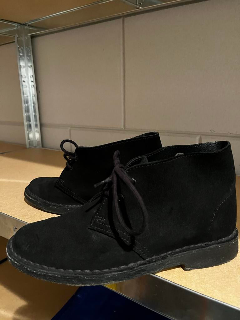 Clarks Originals Desert Boots Zwart Suède Maat 38, Ophalen, Zwart, Lage of Enkellaarzen, Gedragen