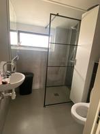 Glazen douchewand met muurbevestiging, Ophalen, Gebruikt, Glas, Douche