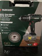 Parkside 20V Accuboormachine (met accu), Doe-het-zelf en Verbouw, Ophalen of Verzenden, Nieuw, Boor- en Schroefmachine, Variabele snelheid