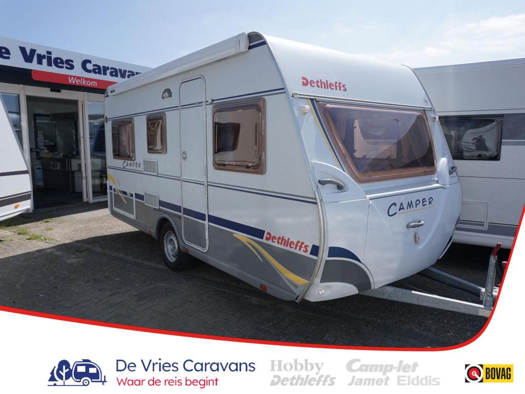 Dethleffs Camper 430 DB Thule luifel, Rondzit, Bedrijf, 750 - 1000 kg, Schokbreker
