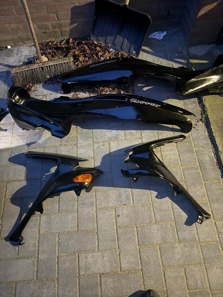 Zwart Runner kappen set kompleet, Ophalen, Gebruikt, Kap, Overige merken