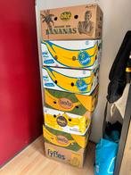 7 lege bananendozen - Ideaal voor verhuizing, Doe-het-zelf en Verbouw, Kratten en Dozen, Ophalen, 40 tot 60 cm, 50 tot 75 cm, 35 tot 50 cm