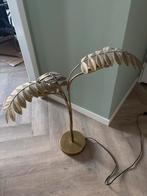 Gouden tafel lamp palmboom design, Ophalen, Zo goed als nieuw, Metaal, 100 tot 150 cm