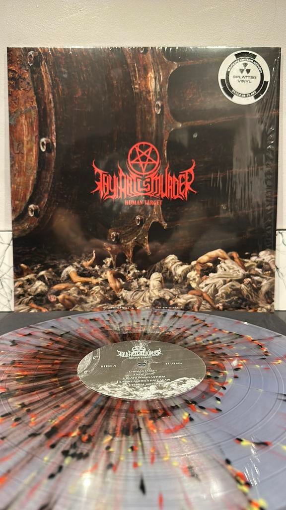Lp vinyl Thy art is murder Human Target splatter vinyl, Ophalen of Verzenden, Nieuw in verpakking