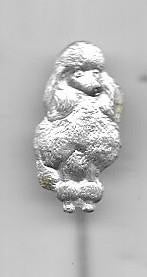 HONDEN POEDEL SPELD, Verzenden, Gebruikt, Dier of Natuur, Speldje of Pin