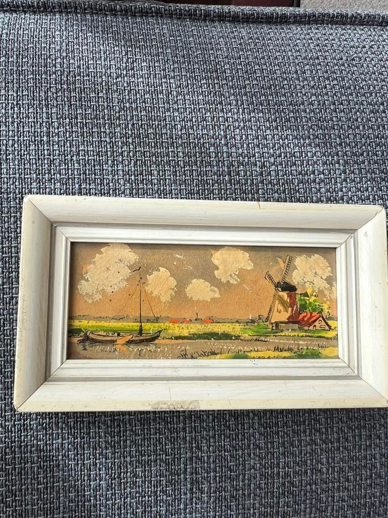 Oude schilderij, Antiek en Kunst, Ophalen of Verzenden