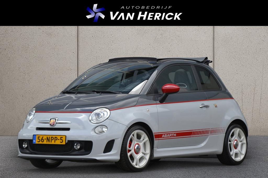 Fiat 500 C 1.4-16V Abarth 140PK Automaat | Leder | Premium A, Auto's, Fiat, Euro 5, 15 km/l, 4 cilinders, Cabriolet