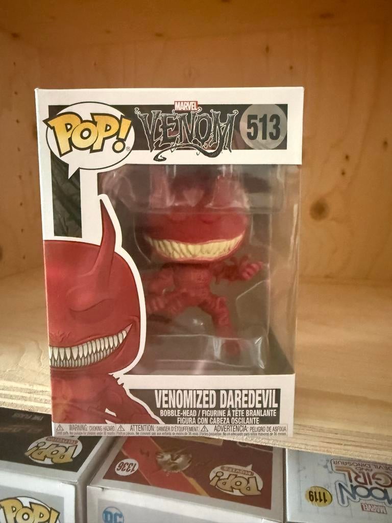 Funko Pop Marvel Venom 513 Venomized Daredevil, Verzamelen, Ophalen, Zo goed als nieuw
